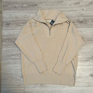 Abercrombie & Fitch quarter zip sweater